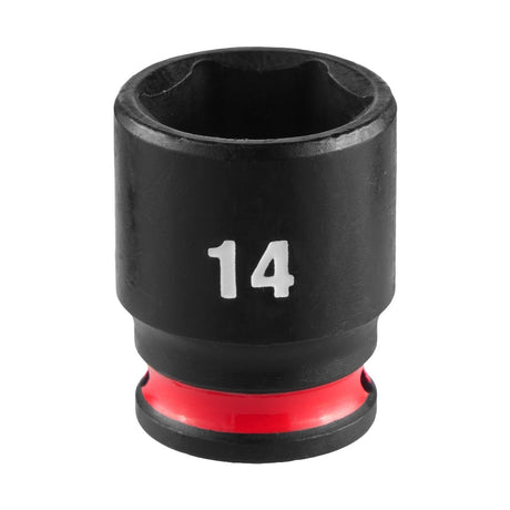 Milwaukee 49-66-6034 SHOCKWAVE Impact Duty 1/4" Drive 14 mm 6-Point Standard Impact Socket