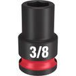 Milwaukee 49-66-6104 SHOCKWAVE Impact Duty™  3/8" Drive 3/8" Standard 6 Point Socket