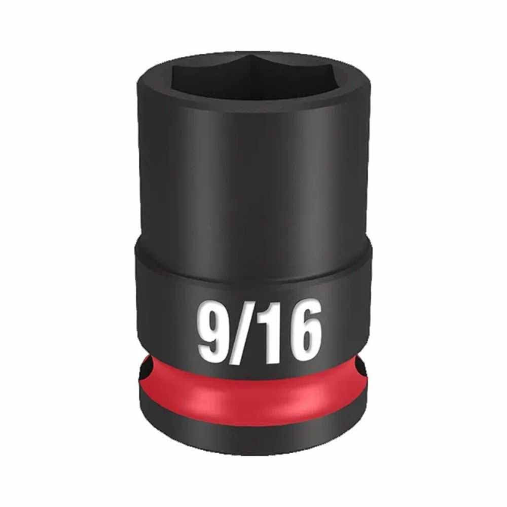 Milwaukee 49-66-6107 SHOCKWAVE Impact Duty™  3/8" Drive 9/16" Standard 6 Point Socket - 2