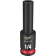 Milwaukee 49-66-6115 SHOCKWAVE Impact Duty™  3/8" Drive 1/4" Deep 6 Point Socket