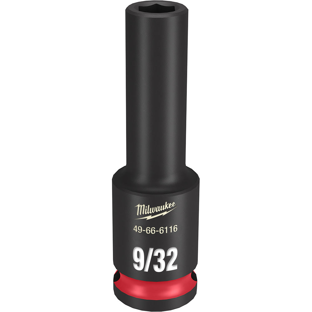 Milwaukee 49-66-6116 SHOCKWAVE Impact Duty™  3/8" Drive 9/32" Deep 6 Point Socket