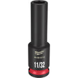 Milwaukee 49-66-6118 SHOCKWAVE Impact Duty™  3/8"Drive 11/32" Deep 6 Point Socket