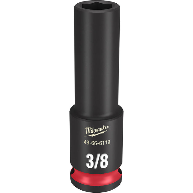 Milwaukee 49-66-6119 SHOCKWAVE Impact Duty™  3/8"Drive 3/8" Deep 6 Point Socket