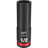 Milwaukee 49-66-6121 SHOCKWAVE Impact Duty™  3/8"Drive 1/2" Deep 6 Point Socket - 2