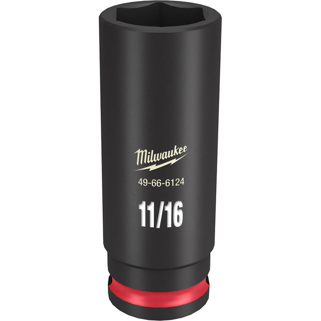 Milwaukee 49-66-6124 SHOCKWAVE Impact Duty™  3/8"Drive 11/16" Deep 6 Point Socket