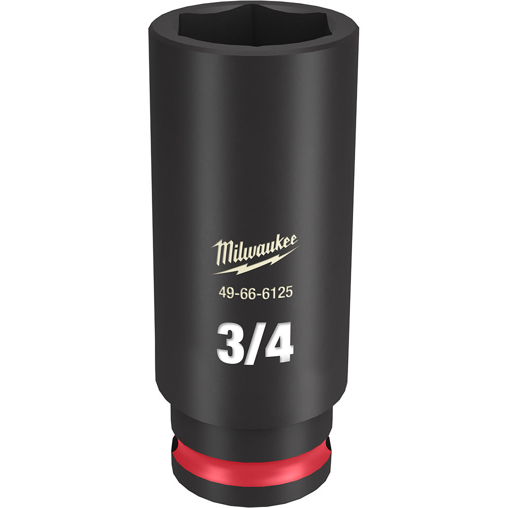 Milwaukee 49-66-6125 SHOCKWAVE Impact Duty™  3/8"Drive 3/4" Deep 6 Point Socket