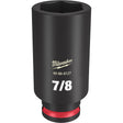 Milwaukee 49-66-6127 SHOCKWAVE Impact Duty™  3/8"Drive 7/8" Deep 6 Point Socket