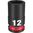 Milwaukee 49-66-6136 SHOCKWAVE Impact Duty™  3/8"Drive 12MM Standard 6 Point Socket