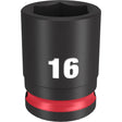 Milwaukee 49-66-6140 SHOCKWAVE Impact Duty™  3/8"Drive 16MM Standard 6 Point Socket