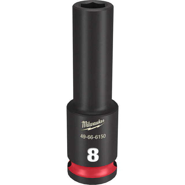 Milwaukee 49-66-6150 SHOCKWAVE Impact Duty™  3/8"Drive 8MM Deep 6 Point Socket