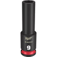 Milwaukee 49-66-6151 SHOCKWAVE Impact Duty™  3/8"Drive 9MM Deep 6 Point Socket