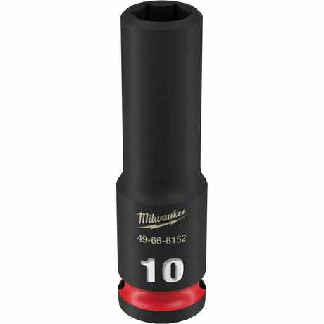 Milwaukee 49-66-6152 SHOCKWAVE Impact Duty™  3/8"Drive 10MM Deep 6 Point Socket