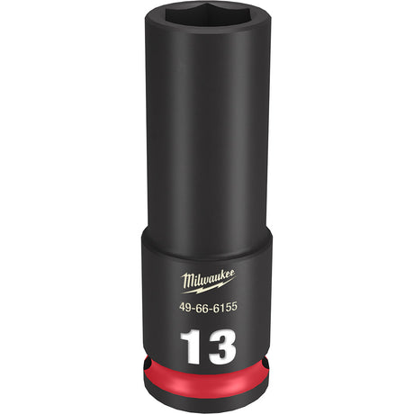 Milwaukee 49-66-6155 SHOCKWAVE Impact Duty™  3/8"Drive 13MM Deep 6 Point Socket