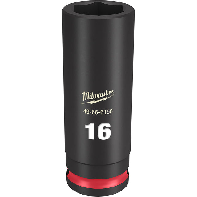 Milwaukee 49-66-6158 SHOCKWAVE Impact Duty™  3/8"Drive 16MM Deep 6 Point Socket