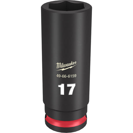 Milwaukee 49-66-6159 SHOCKWAVE Impact Duty™  3/8"Drive 17MM Deep 6 Point Socket