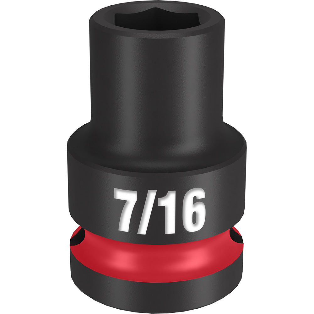 Milwaukee 49-66-6201 SHOCKWAVE Impact Duty™  1/2"Drive 7/16" Standard 6 Point Socket