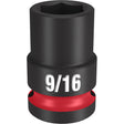 Milwaukee 49-66-6203 SHOCKWAVE Impact Duty™  1/2"Drive 9/16" Standard 6 Point Socket