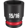 Milwaukee 49-66-6209 SHOCKWAVE Impact Duty™  1/2"Drive 15/16" Standard 6 Point Socket