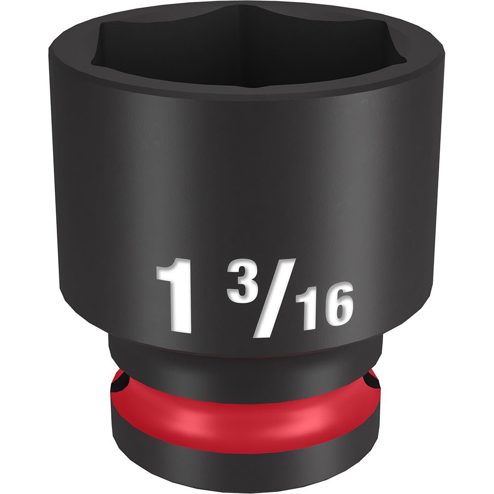 Milwaukee 49-66-6213 SHOCKWAVE Impact Duty™  1/2"Drive 1-3/16" Standard 6 Point Socket