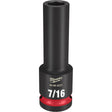 Milwaukee 49-66-6221 SHOCKWAVE Impact Duty™  1/2"Drive 7/16" Deep 6 Point Socket