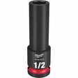 Milwaukee 49-66-6222 SHOCKWAVE Impact Duty™  1/2"Drive 1/2" Deep 6 Point Socket