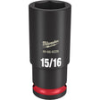 Milwaukee 49-66-6229 SHOCKWAVE Impact Duty™  1/2"Drive 15/16" Deep 6 Point Socket