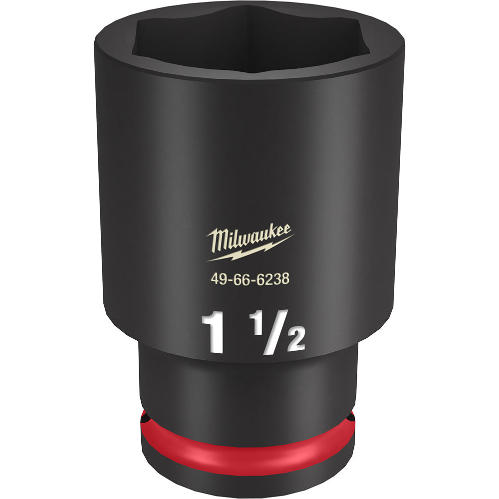 Milwaukee 49-66-6238 SHOCKWAVE Impact Duty™  1/2"Drive 1-1/2" Deep 6 Point Socket