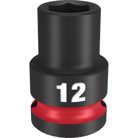 Milwaukee 49-66-6244 SHOCKWAVE Impact Duty™  1/2"Drive 12MM Standard 6 Point Socket