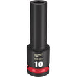 Milwaukee 49-66-6271 SHOCKWAVE Impact Duty™  1/2"Drive 10MM Deep 6 Point Socket