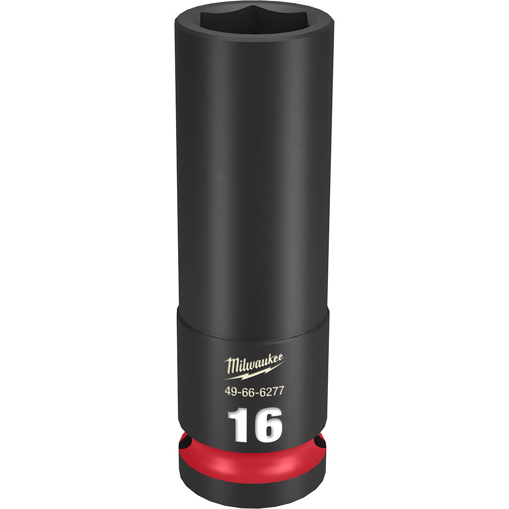 Milwaukee 49-66-6277 SHOCKWAVE Impact Duty™  1/2"Drive 16MM Deep 6 Point Socket