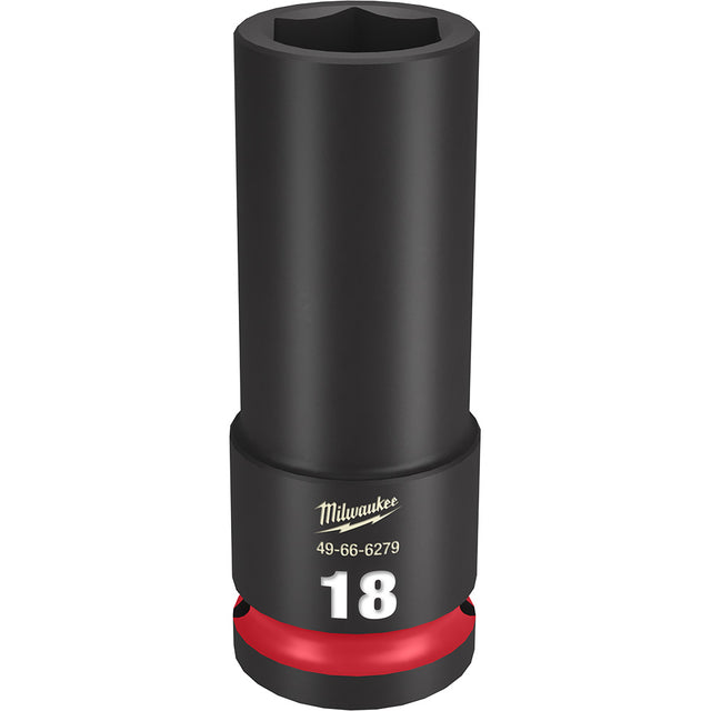 Milwaukee 49-66-6279 SHOCKWAVE Impact Duty™  1/2"Drive 18MM Deep 6 Point Socket