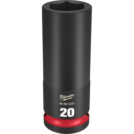 Milwaukee 49-66-6281 SHOCKWAVE Impact Duty™  1/2"Drive 20MM Deep 6 Point Socket