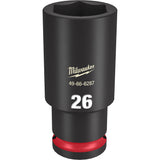 Milwaukee 49-66-6287 SHOCKWAVE Impact Duty™  1/2"Drive 26MM Deep 6 Point Socket