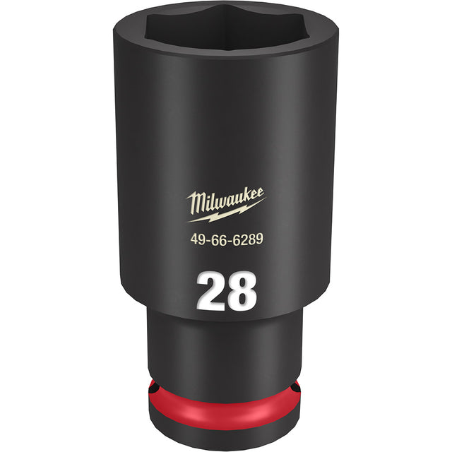 Milwaukee 49-66-6289 SHOCKWAVE Impact Duty™  1/2"Drive 28MM Deep 6 Point Socket