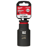 Milwaukee 49-66-6289 SHOCKWAVE Impact Duty™  1/2"Drive 28MM Deep 6 Point Socket - 2