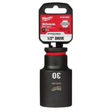 Milwaukee 49-66-6291 SHOCKWAVE Impact Duty™  1/2"Drive 30MM Deep 6 Point Socket - 2