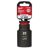 Milwaukee 49-66-6293 SHOCKWAVE Impact Duty™  1/2"Drive 32MM Deep 6 Point Socket - 2