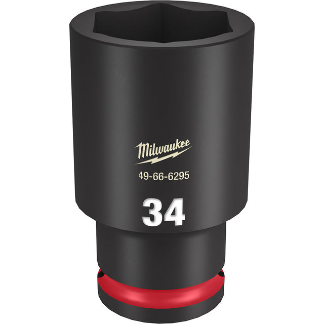 Milwaukee 49-66-6295 SHOCKWAVE Impact Duty™  1/2"Drive 34MM Deep 6 Point Socket