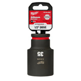 Milwaukee 49-66-6296 SHOCKWAVE Impact Duty™  1/2"Drive 35MM Deep 6 Point Socket - 2