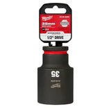 Milwaukee 49-66-6296 SHOCKWAVE Impact Duty™  1/2"Drive 35MM Deep 6 Point Socket - 2