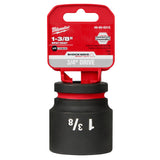 Milwaukee 49-66-6313 SHOCKWAVE Impact Duty™  3/4"Drive 1-3/8" Standard 6 Point Socket - 2