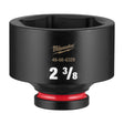 Milwaukee 49-66-6329 Shockwave 3/4" Drive 2-3/8" Standard 6 Point Impact Socket