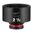 Milwaukee 49-66-6331 Shockwave 3/4" Drive 2-1/2" Standard 6-Point Impact Socket