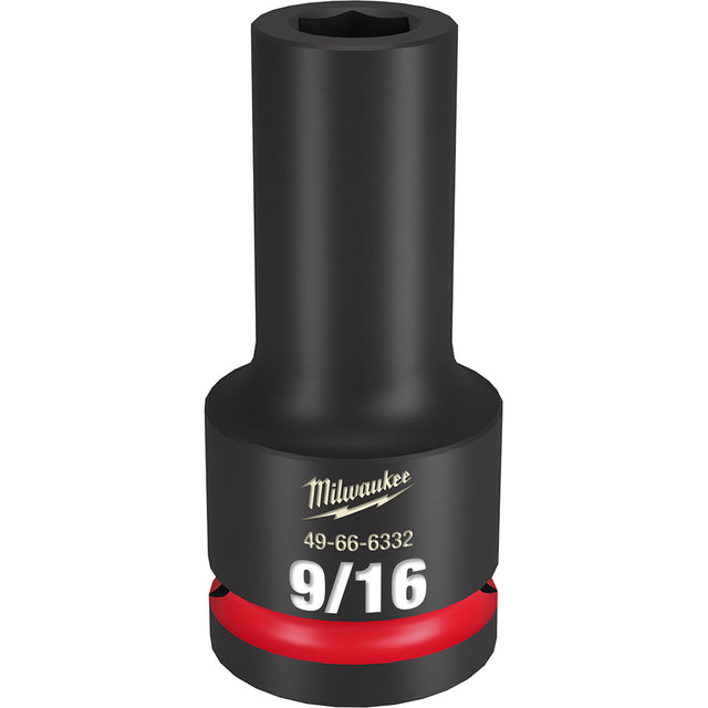 Milwaukee 49-66-6332 SHOCKWAVE Impact Duty™  3/4"Drive 9/16" Deep 6 Point Socket