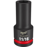 Milwaukee 49-66-6334 SHOCKWAVE Impact Duty™  3/4"Drive 11/16" Deep 6 Point Socket