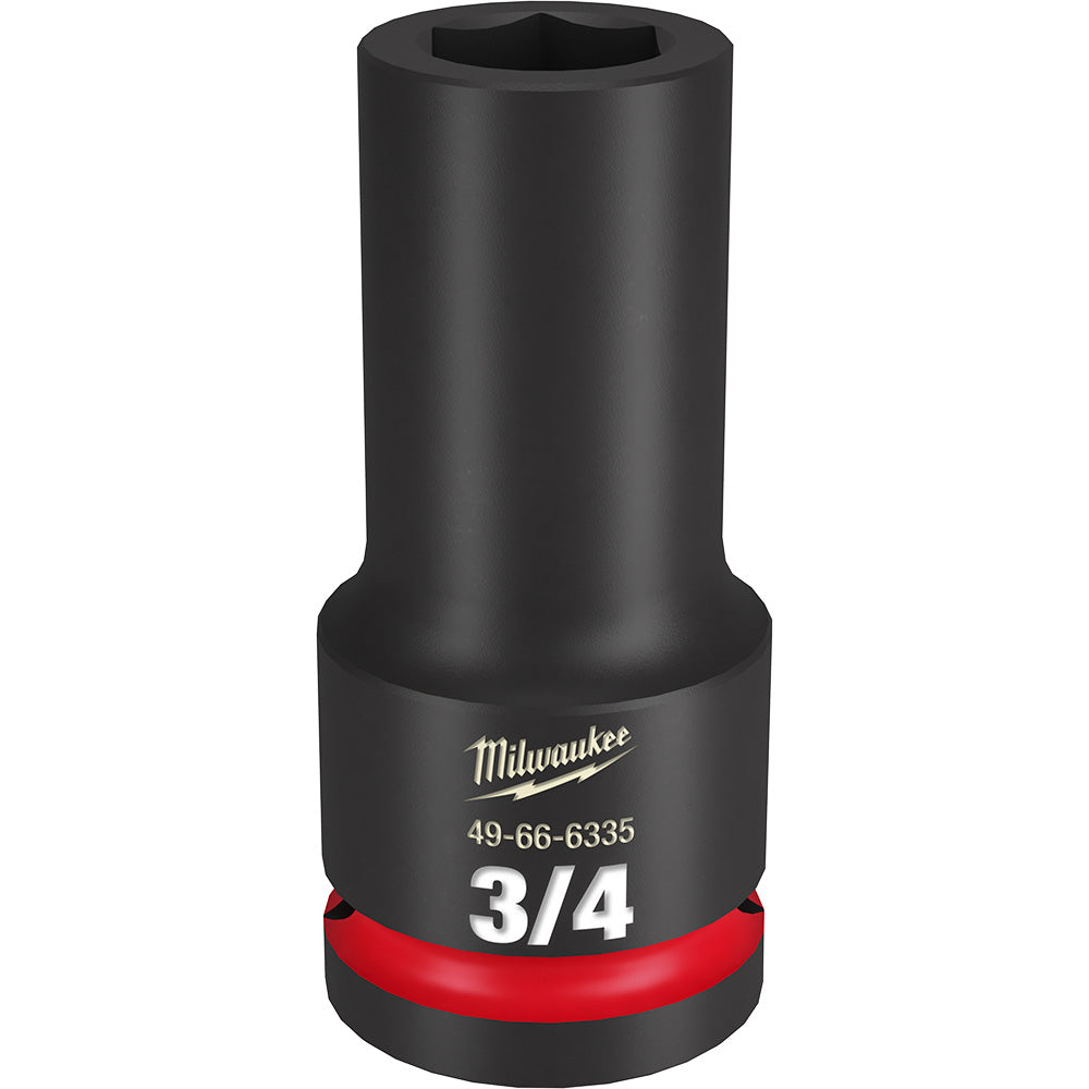 Milwaukee 49-66-6335 SHOCKWAVE Impact Duty™  3/4"Drive 3/4" Deep 6 Point Socket