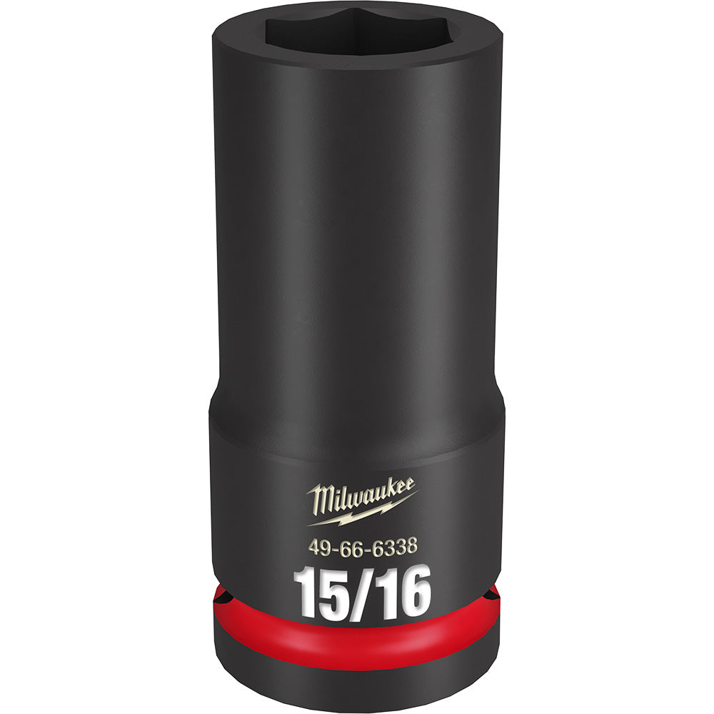 Milwaukee 49-66-6338 SHOCKWAVE Impact Duty™  3/4"Drive 15/16" Deep 6 Point Socket