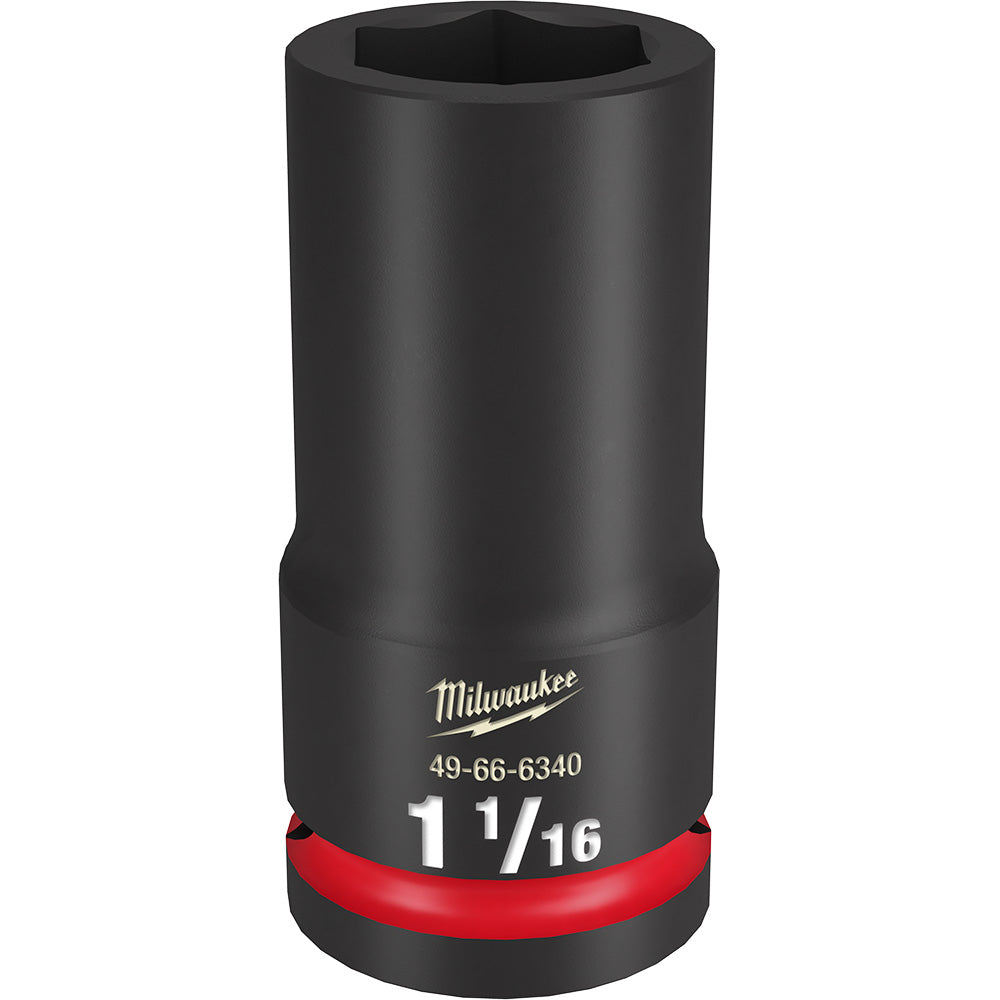 Milwaukee 49-66-6340 SHOCKWAVE Impact Duty™  3/4"Drive 1-1/16" Deep 6 Point Socket