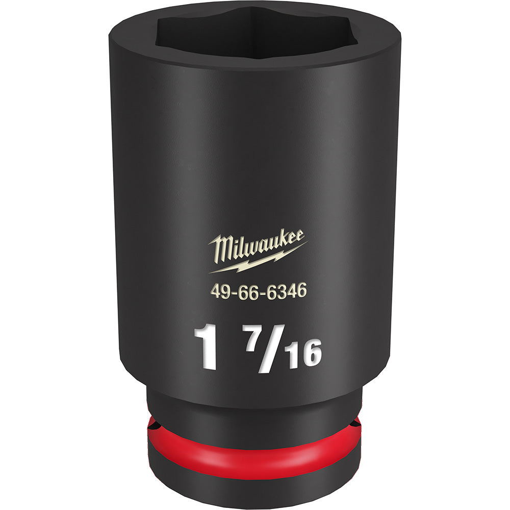 Milwaukee 49-66-6346 SHOCKWAVE Impact Duty™  3/4"Drive 1-7/16" Deep 6 Point Socket