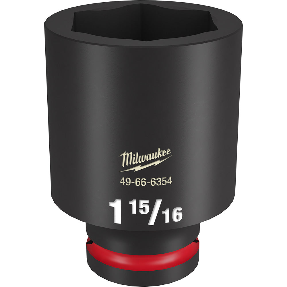 Milwaukee 49-66-6354 SHOCKWAVE Impact Duty™  3/4"Drive 1-15/16" Deep 6 Point Socket